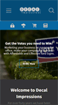 Mobile Screenshot of decalimpressions.com